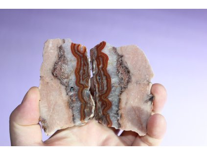 Achát Červená Halže