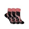 3 pack pink merino kids