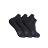 Nízké sportovní ponožky černé v balení 3 párů  Snake Cotton Socks Black - 3 pack