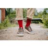 Funkční merino ponožky červené  Startix Merino Socks Red