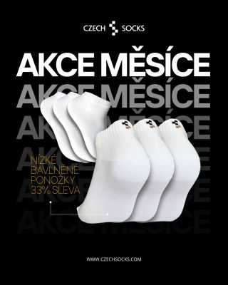 🔥 LETNÍ AKCE 🔥 33 % na všechny nízké bavlněné ponožky! ✔️ vyrobeno ze 100% přírodní bavlny ✔️ kvalitní materiály ✔️ nízký...