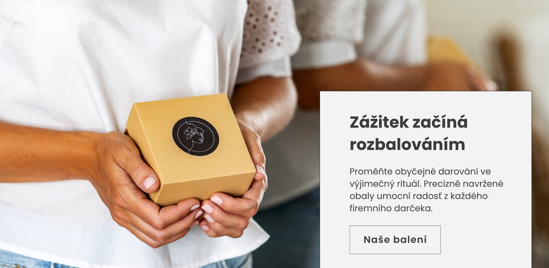 Dárková sada v rozkládací krabičce