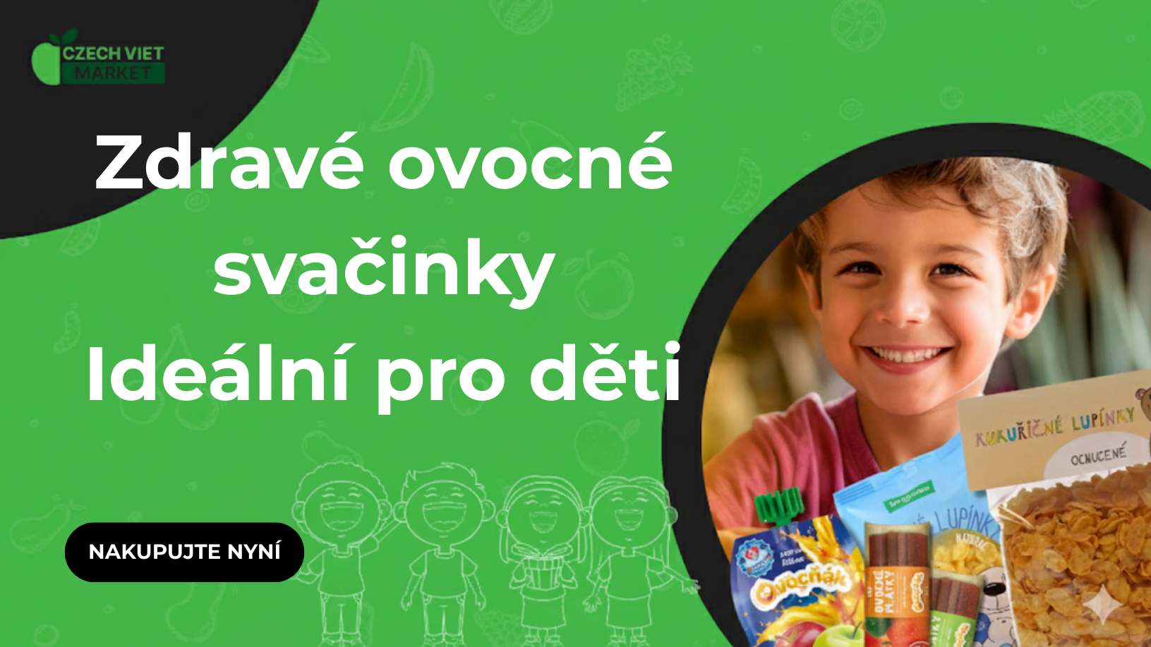 Zdravé ovocné svačinky Ideální pro děti