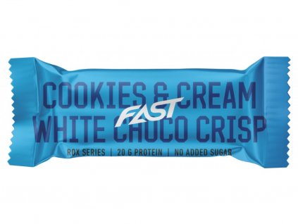 Fast - Rox Proteinová Tyčinka Cookies & Cream - 55 g (ks 1 ks)