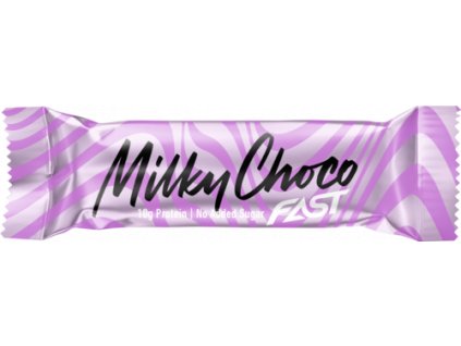 Fast - Enjoyment Proteinová Tyčinka Milky Choco - 45 g (ks 1 ks)