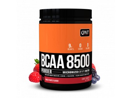 QNT -  BCAA 8500 s příchutí Lesní Plody - 350g