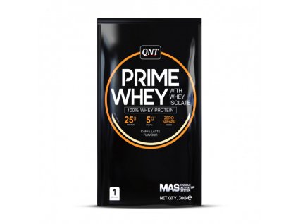 QNT - Prime Whey Protein s příchutí Coffee Latte - 30g