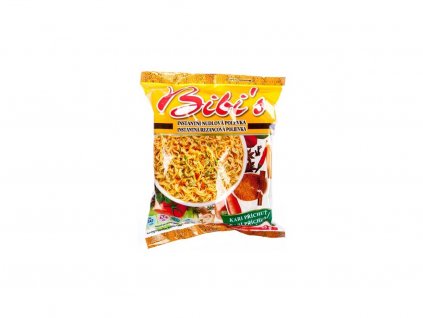 Bibi's - Instantní polévka s příchutí kari - 60 g (ks 1 ks)