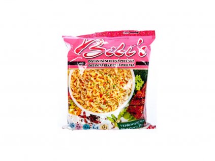 Bibi's - Instantní polévka s příchutí vepřová - 60 g (ks 1 ks)