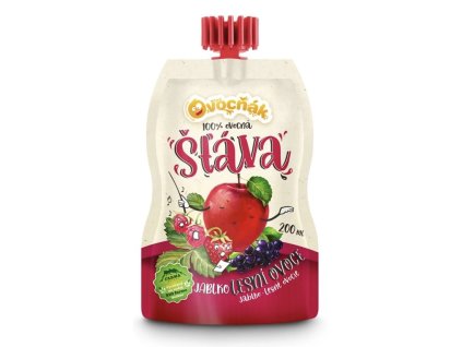 Ovocňák - Ovocný mošt Jablko&Lesní ovoce 100% - 200ml