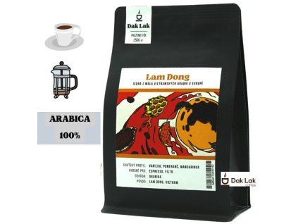 Lam Dong, 250g (Varianta zrnková)