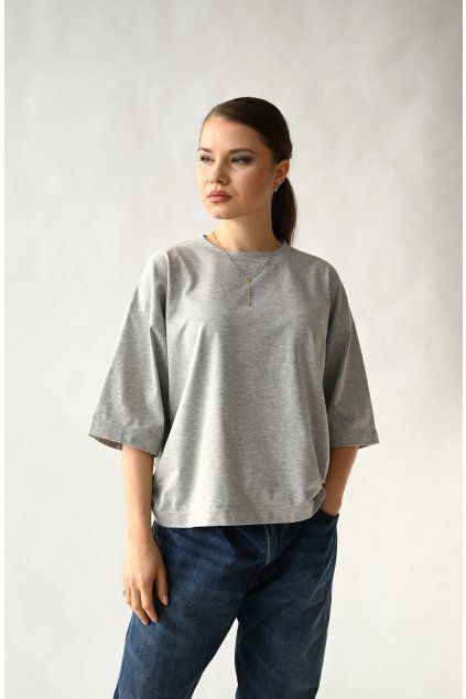 T-shirt top grey