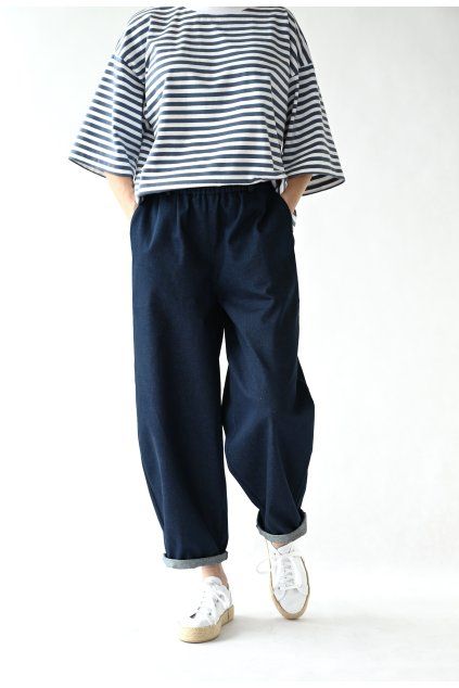 Kalhoty Kami blue denim
