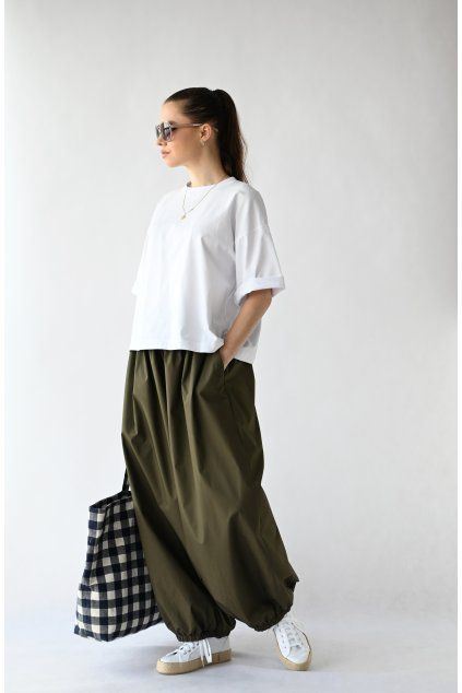 Kalhoty Hiroi khaki