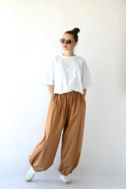 Kalhoty Hiroi camel