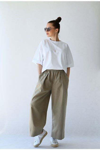 Culottes Daria písková