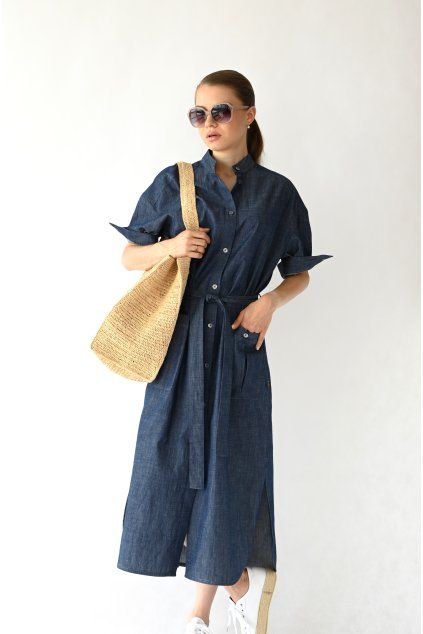 Košilovky Jomei modrý denim