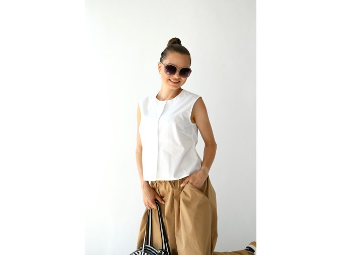 Halenka/top Zao white