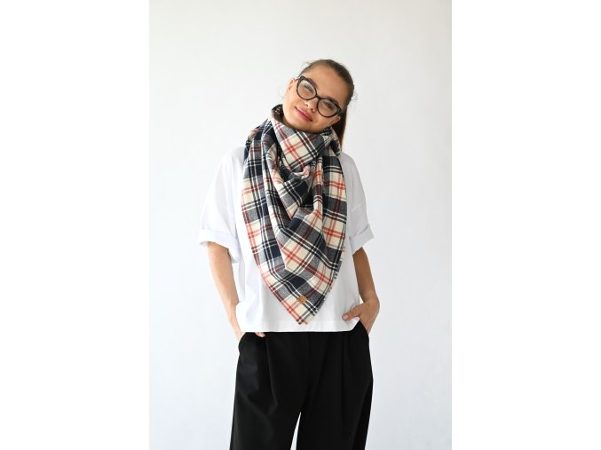 Flanelový mega šátek