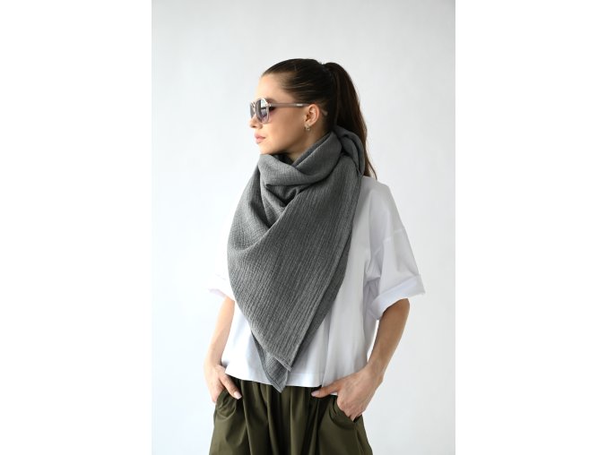 Jarní mega šátek melange