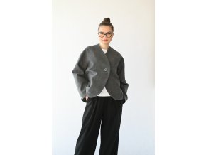 Kabátek Nami grey loden