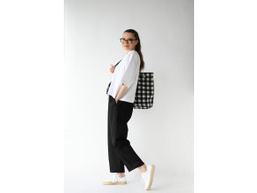 Kalhoty Kami black denim