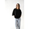T-shirt top - černá