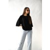 T-shirt top - černá