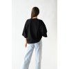 T-shirt top - černá