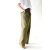 Kalhoty Quimper khaki zelená