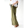 Kalhoty Quimper khaki zelená