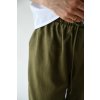 Kalhoty Quimper khaki zelená