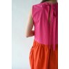 Šaty Josie color block pink/orange