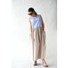 Šaty Josie color block blue/beige