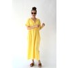 Šaty Caroli mušelín yellow