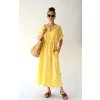 Šaty Caroli mušelín yellow