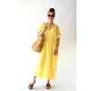 Šaty Caroli mušelín yellow
