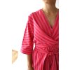 Zavinovací šaty Lorein pink/red
