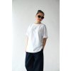 T-shirt top long white
