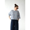 T-shirt top stripe blue