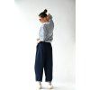 Kalhoty Kami denim modrá