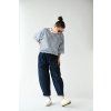 Kalhoty Kami denim modrá