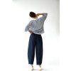 Kalhoty Kami denim modrá