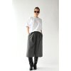 Short culottes Ava z šedé oblekovky