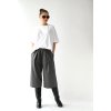 Short culottes Ava z šedé oblekovky
