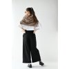 Culottes Daria black linen