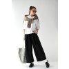 Culottes Daria black linen
