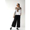 Culottes Daria black linen