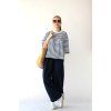 Kulotky Daria denim modrá