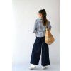 Kulotky Daria denim modrá